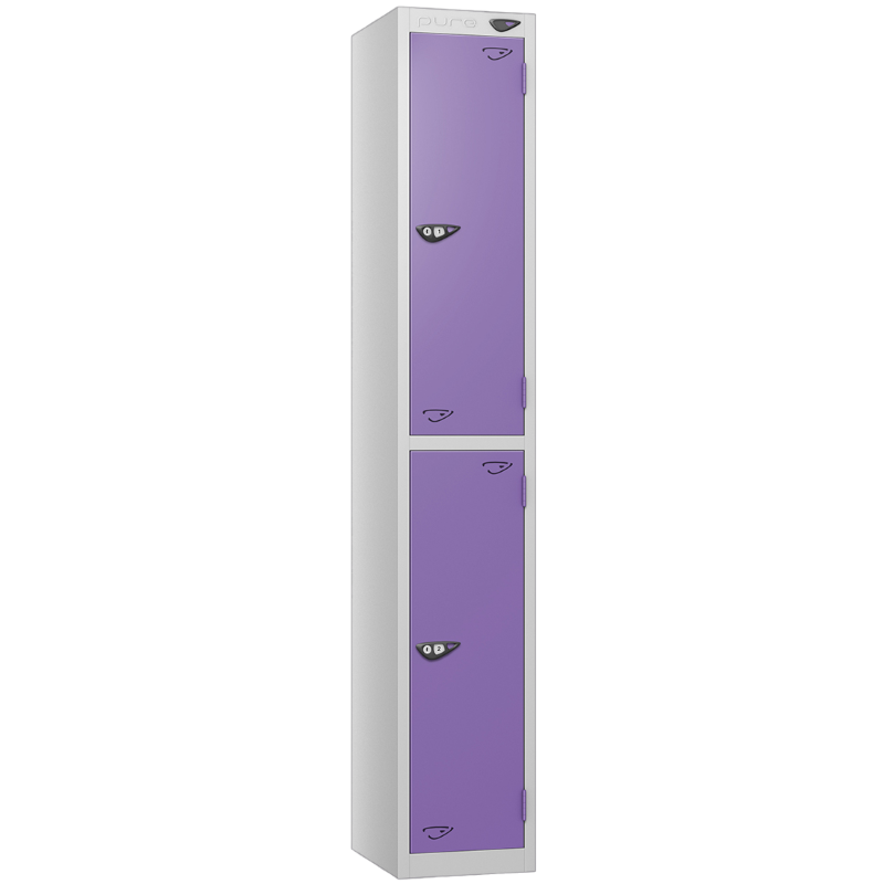 Pure 2 Door Locker with Violet Door